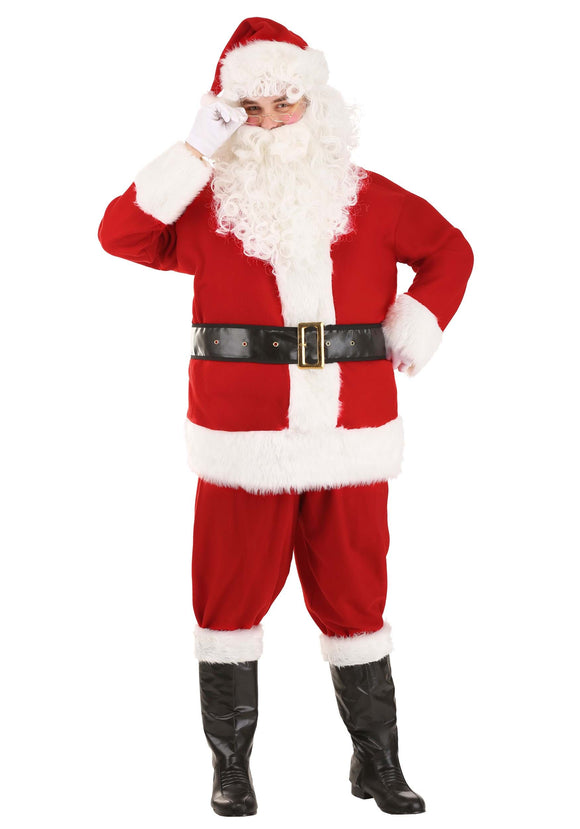 Holiday Santa Claus Adult Costume