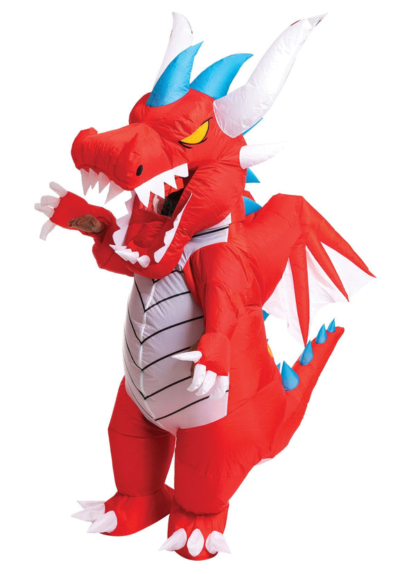 Inflatable Adult Angry Dragon Costume