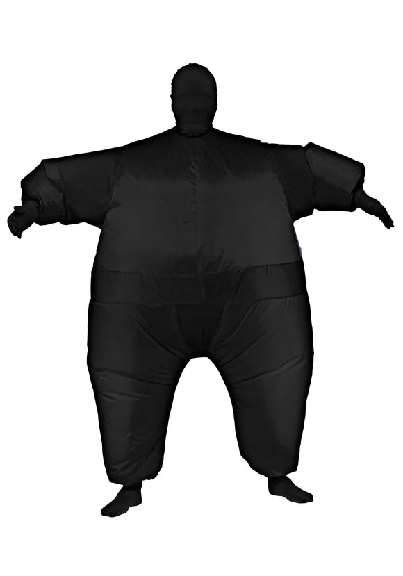 Adult's Inflatable Black Jumpsuit Costume