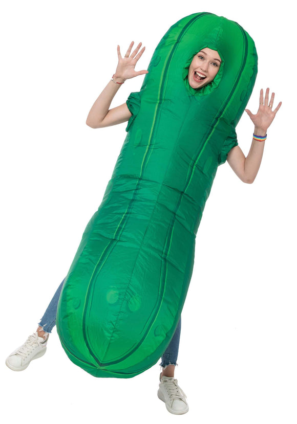 Inflatable Pickle Adult Costume