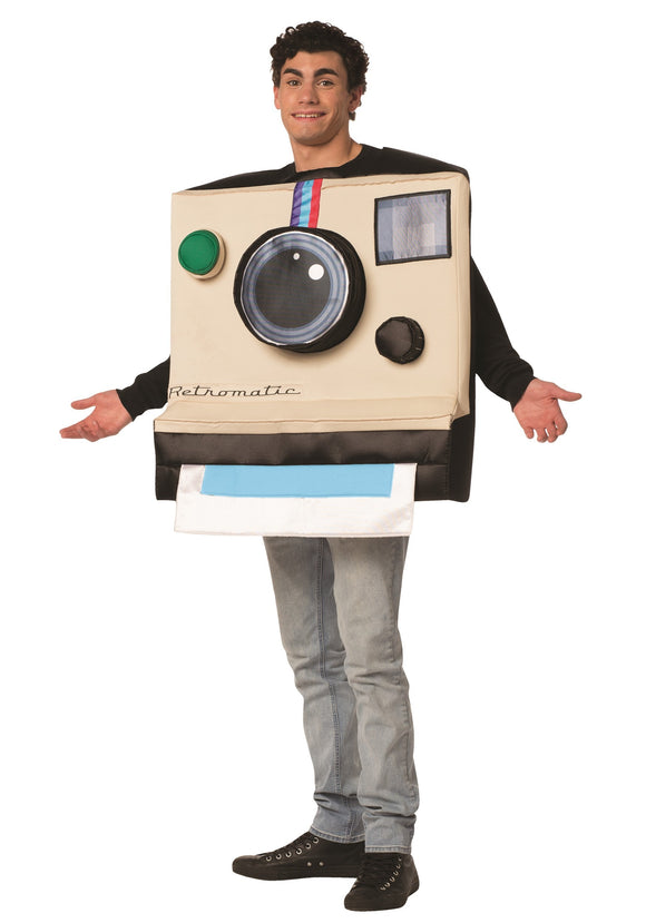 Funny Adult Instant Camera Costume