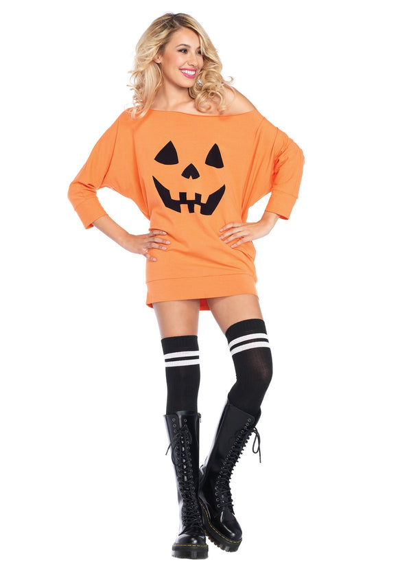 Adult Pumpkin Dress Jersey Costume