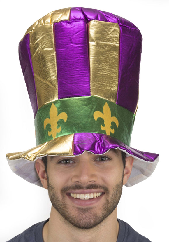 Mardi Gras Adult Top Hat