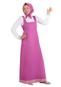 Masha and the Bear Masha Adult Costume