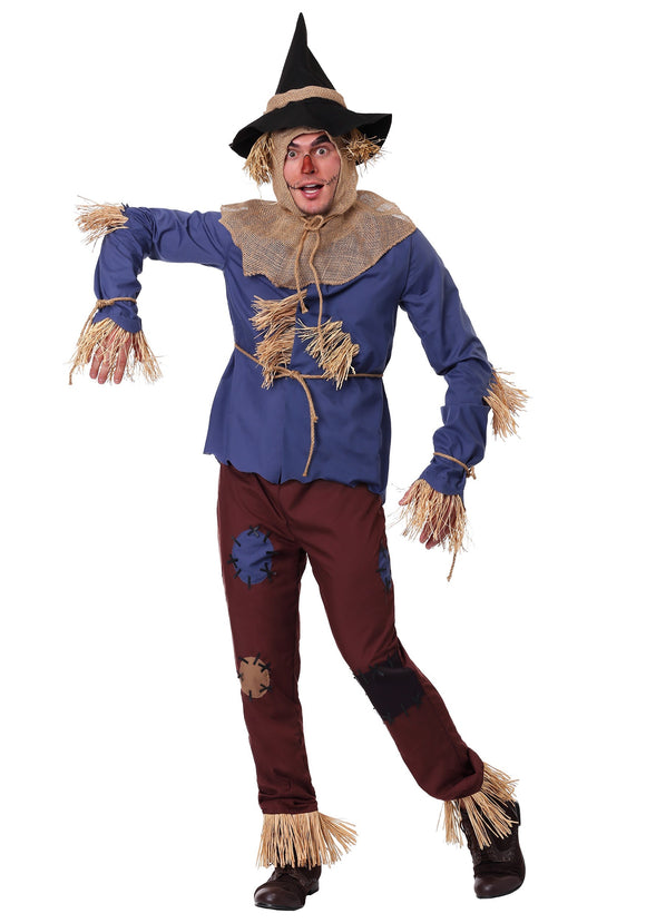 Patchwork Scarecrow Costume for Adults
