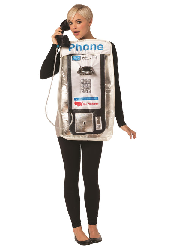 Funny Adult Pay Phone Costume
