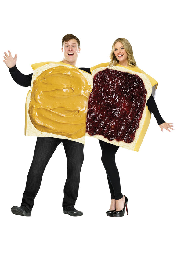 Adult Peanut Butter and Jelly Costume