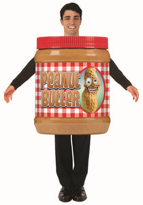 Peanut Butter Jar Costume For Adults