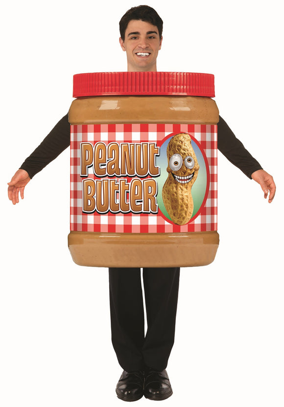 Peanut Butter Jar Costume For Adults