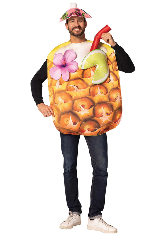 Adult Pineapple Cocktail Costume