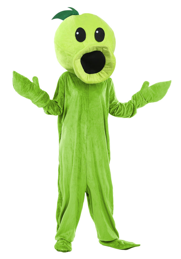 Plants Vs Zombies Peashooter Costume for Adults