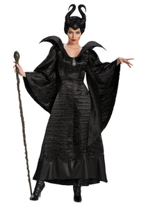 Adult Plus Size Deluxe Maleficent Christening Gown Costume