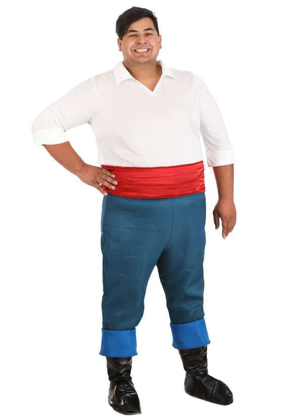Disney Prince Eric Adult Plus Size Costume