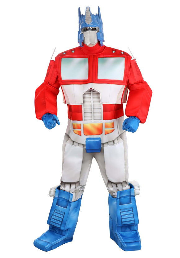 Plus Size Retro Optimus Prime Adult Costume
