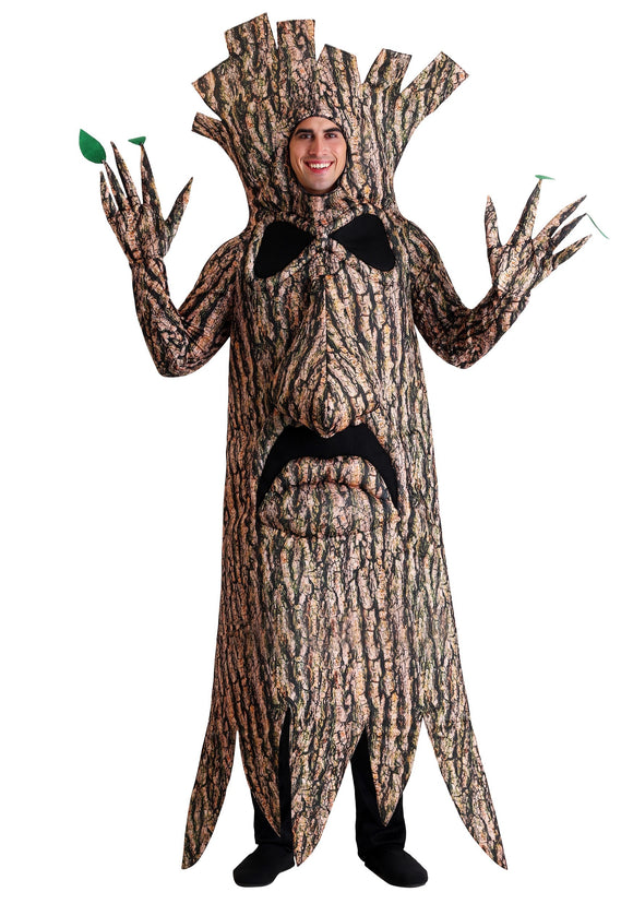 Plus Size Terrifying Tree Costume for Adults