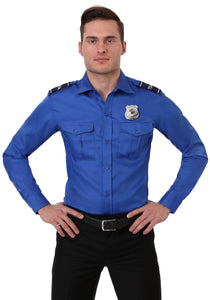 Adult Plus Size TSA Costume Shirt for Men