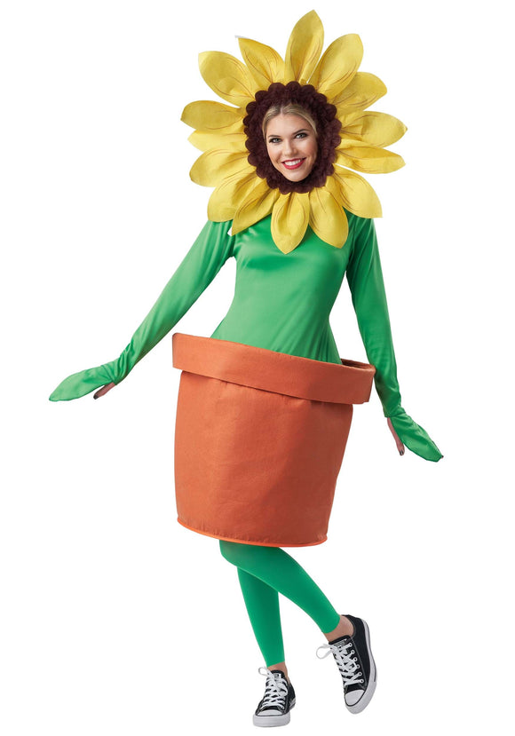 Potted Flower Adult Costume