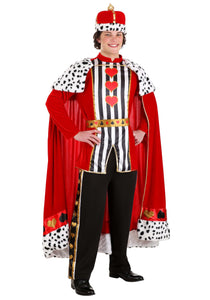 Premium King of Hearts Costume for Adults