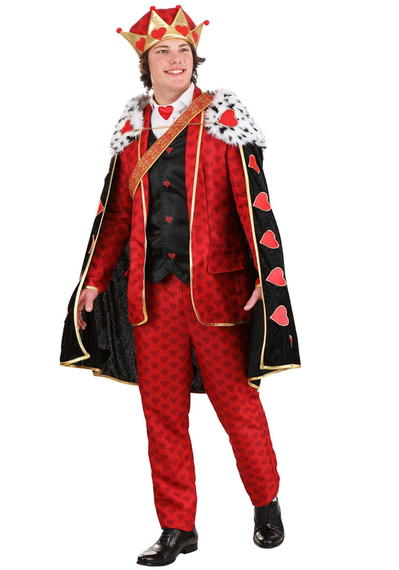Premium King of Hearts Adult Costume