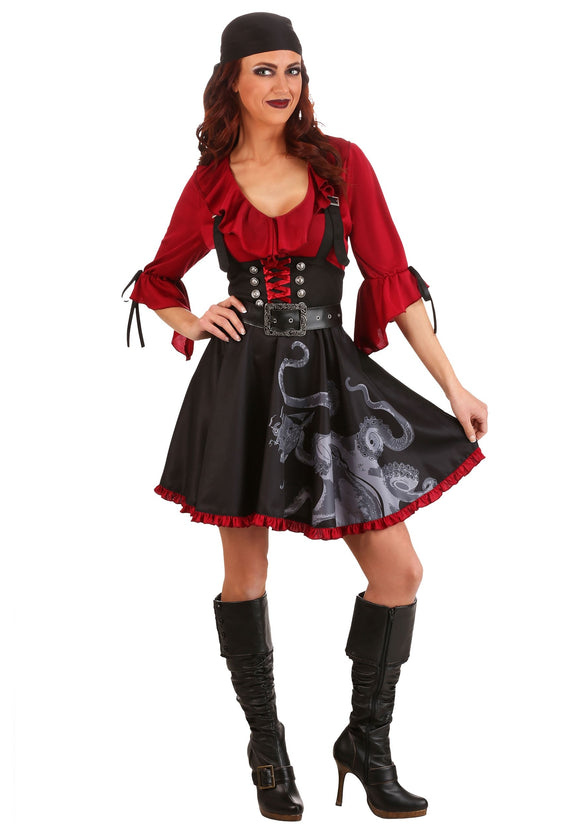 Pretty Privateer Costume for Adults