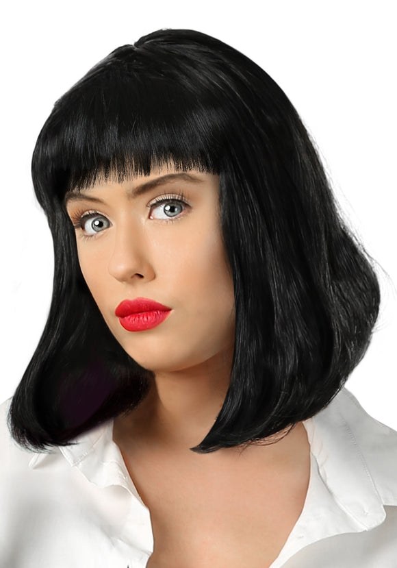 Pulp Fiction Mia Wallace Wig for Adults