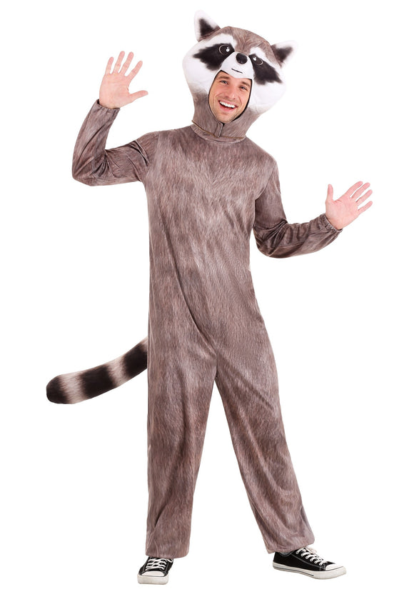 Realistic Raccoon Adult Costume