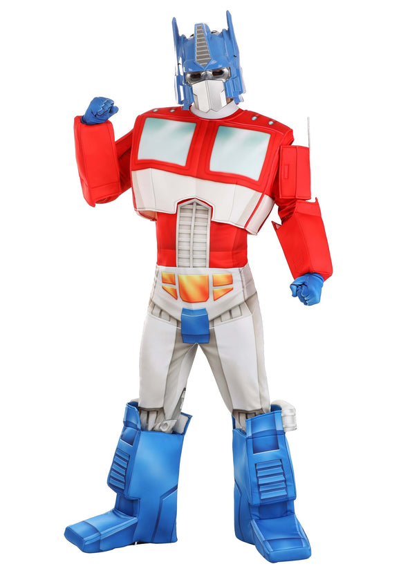 Retro Optimus Prime Adult Costume