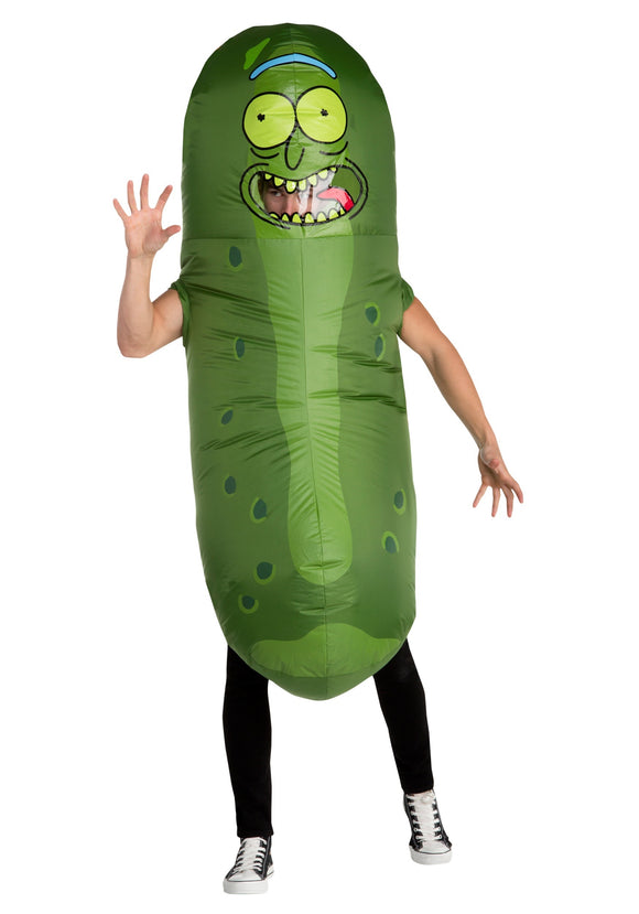 Rick and Morty Pickle Rick Inflatable Adult Costume
