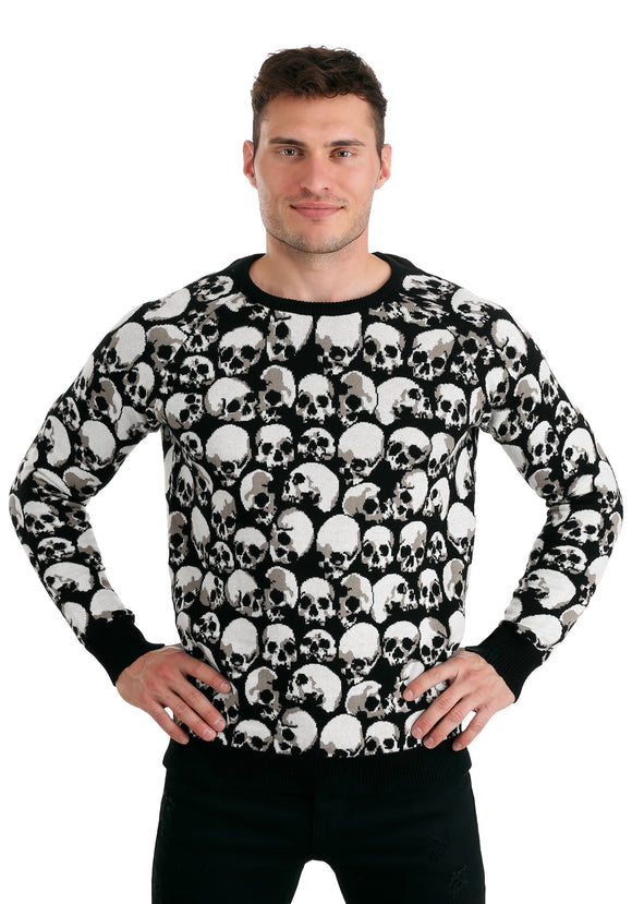 Skulls Galore Halloween Sweater