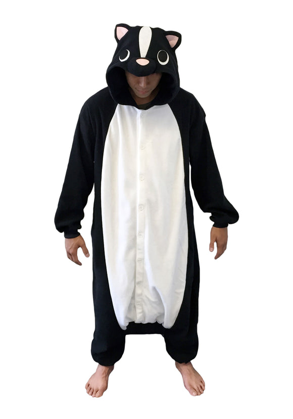 Skunk Adult Kigurumi Costume