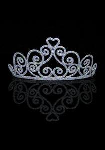 Adult Sparkle Heart Tiara