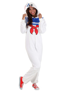 Adult Stay Puft Marshmallow Man Onesie Costume