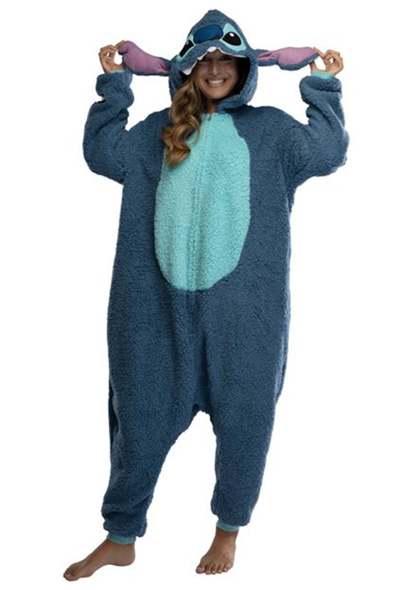 Stitch Union Suit Adult Onesie