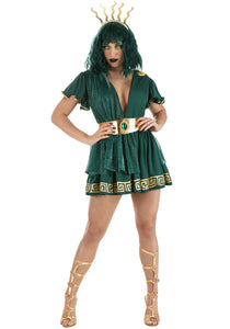 Women's Stunning Medusa Costume Dress