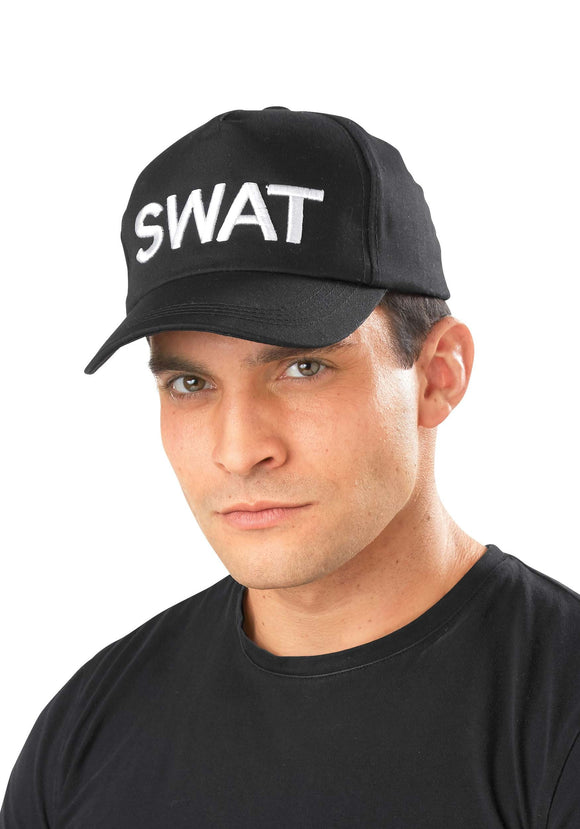 Adult SWAT Black Costume Hat