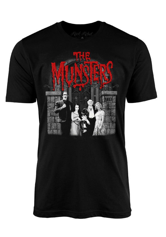 The Munsters Family Portrait Graphic T-Shirt