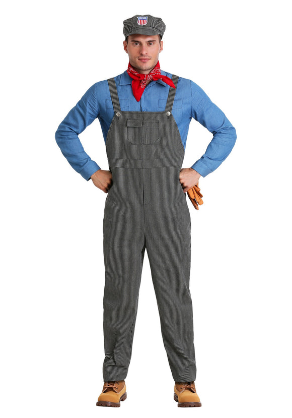 Train Engineer Costume for Adults