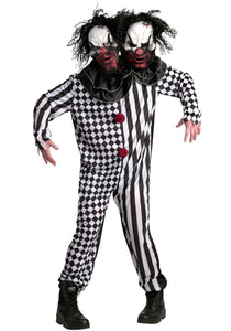 Plus Size Adult Two-Headed Clown Costume