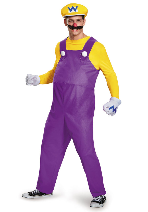 Wario Deluxe Adult Costume