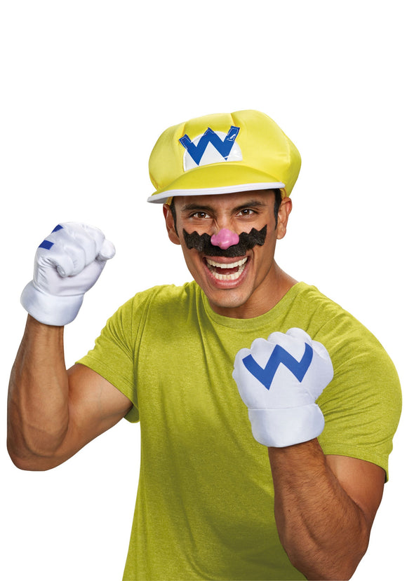 Nintendo Wario Adult Accessory Kit