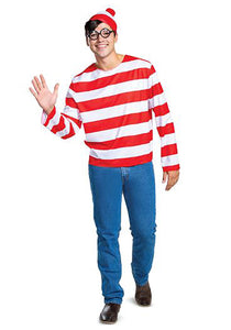 Where's Waldo Classic Adult Waldo Costume