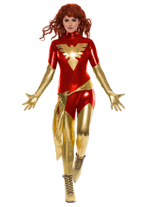 Red Phoenix Costume For Women
