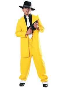 Yellow Zoot Suit Adult Costume