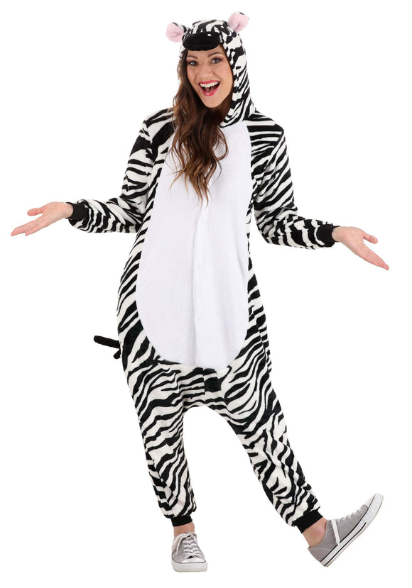 Zebra Adult Onesie