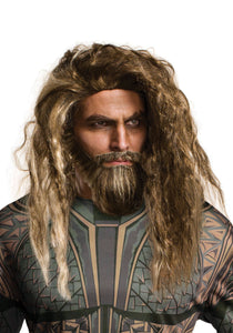 Aquaman Beard and Wig Adult Set