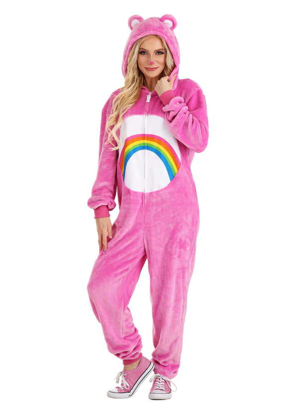 Cheer Bear Adult Care Bear Onesie