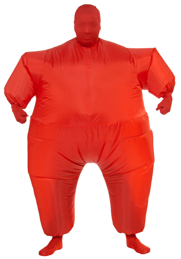 Inflatable Red Jumpsuit Adult's Costume
