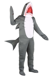 Shark Mascot Adult's Head