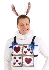 White Rabbit Adult's Costume Kit
