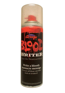 Aerosol Blood Writer